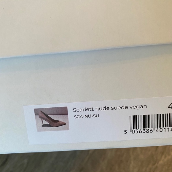 Allkind “Scarlett” vegan suede pumps size 9 - Picture 4 of 6